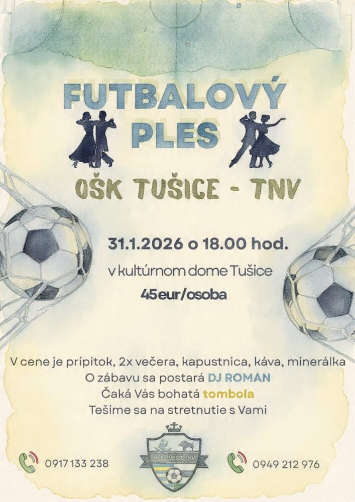 Fotka - Futbalový ples OŠK Tušice – TNV