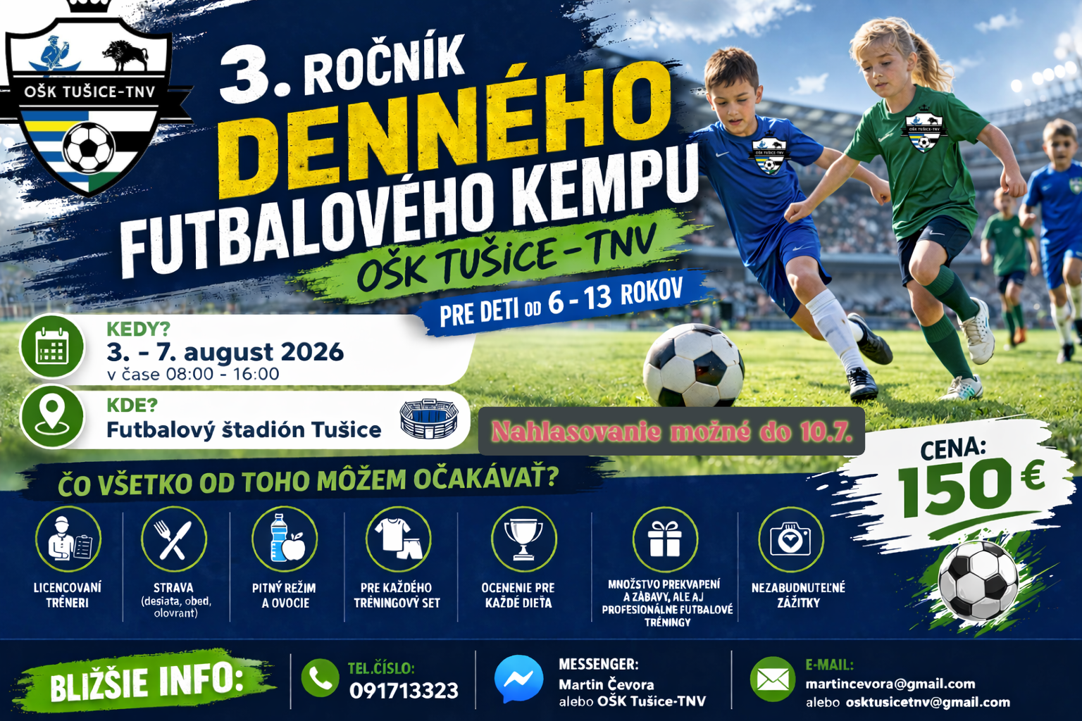 Fotka - 3.ROČNÍK FUTBALOVÉHO KEMPU