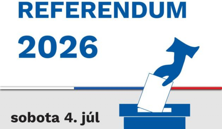 Fotka - Informácia o podmienkach práva hlasovať v referende, ktoré sa bude konať 4.júla 2026
