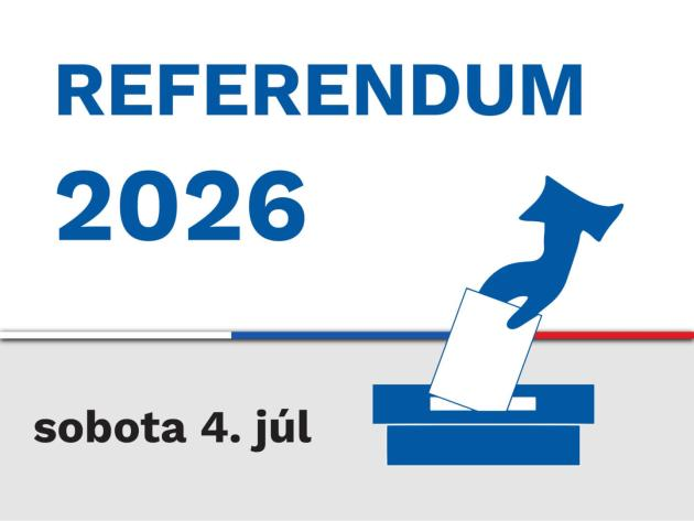 Fotka - Zverejnenie elektronickej adresy na doručovanie Oznámenia o delegovaní člena a náhradníka do okrskovej volebnej komisie pre referendum 4. júla 2026
